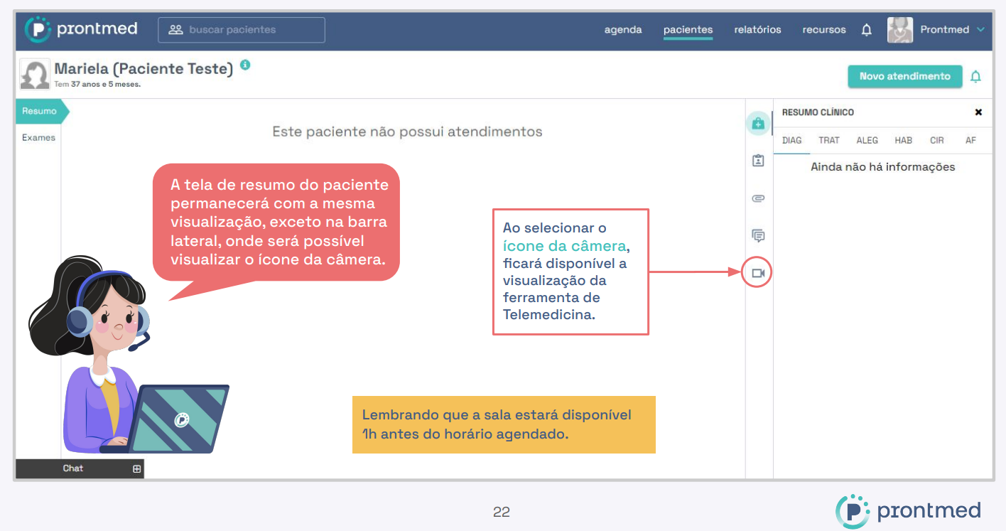 Como O Profissional De Saúde Acessa Uma Teleconsulta Prontmed 9252